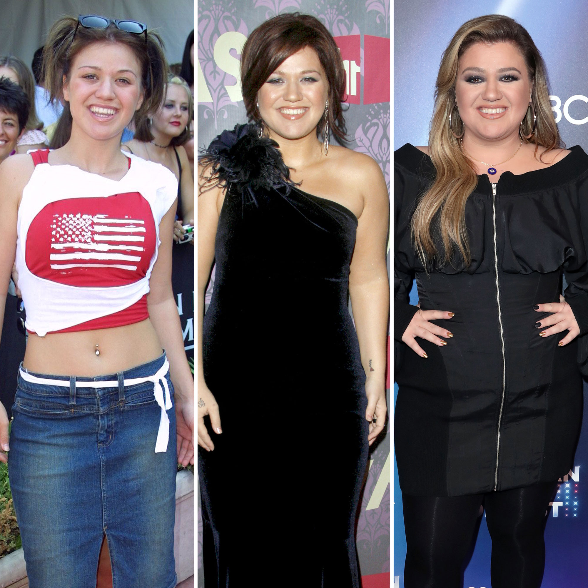 Kelly Clarkson's Body Evolution Through ...